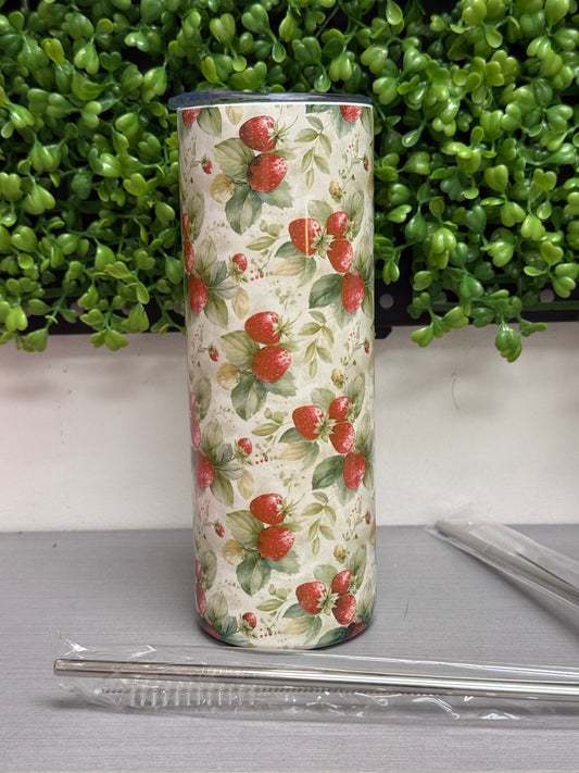 Strawberry Coffee , tea tumbler