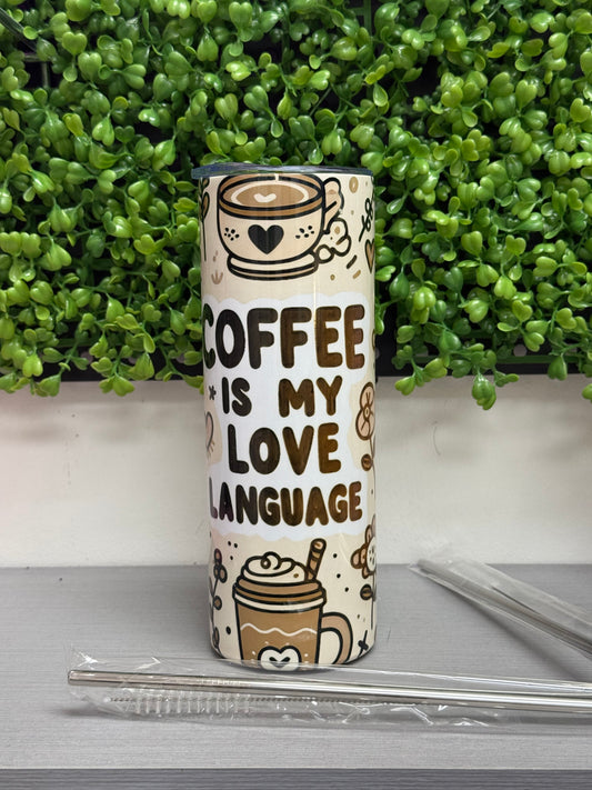 Coffee and Tea 20oz. tumbler