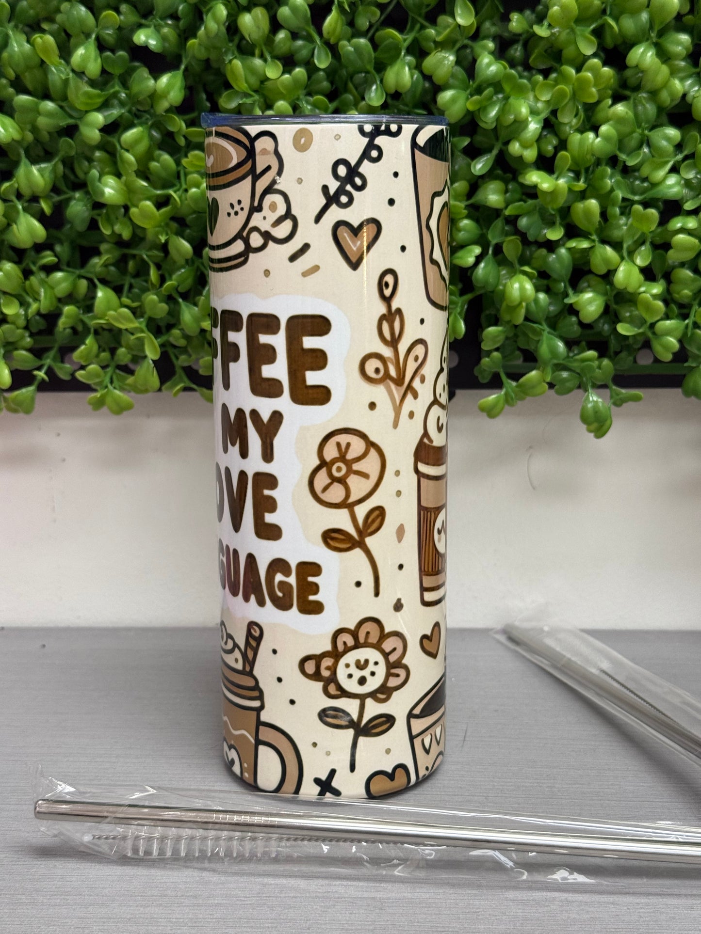 Coffee and Tea 20oz. tumbler