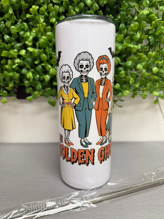 Golden ghouls tumbler