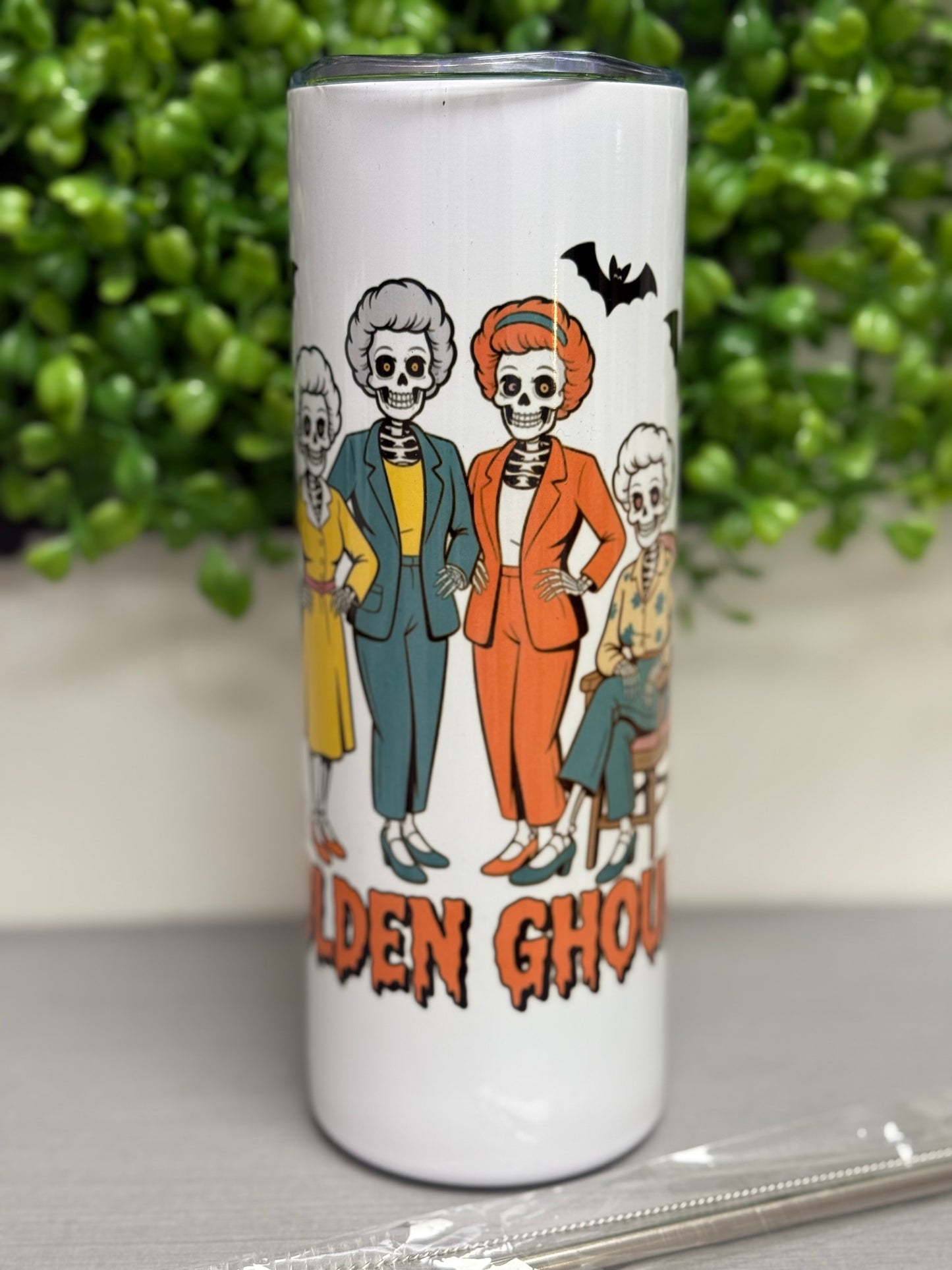 Golden ghouls tumbler