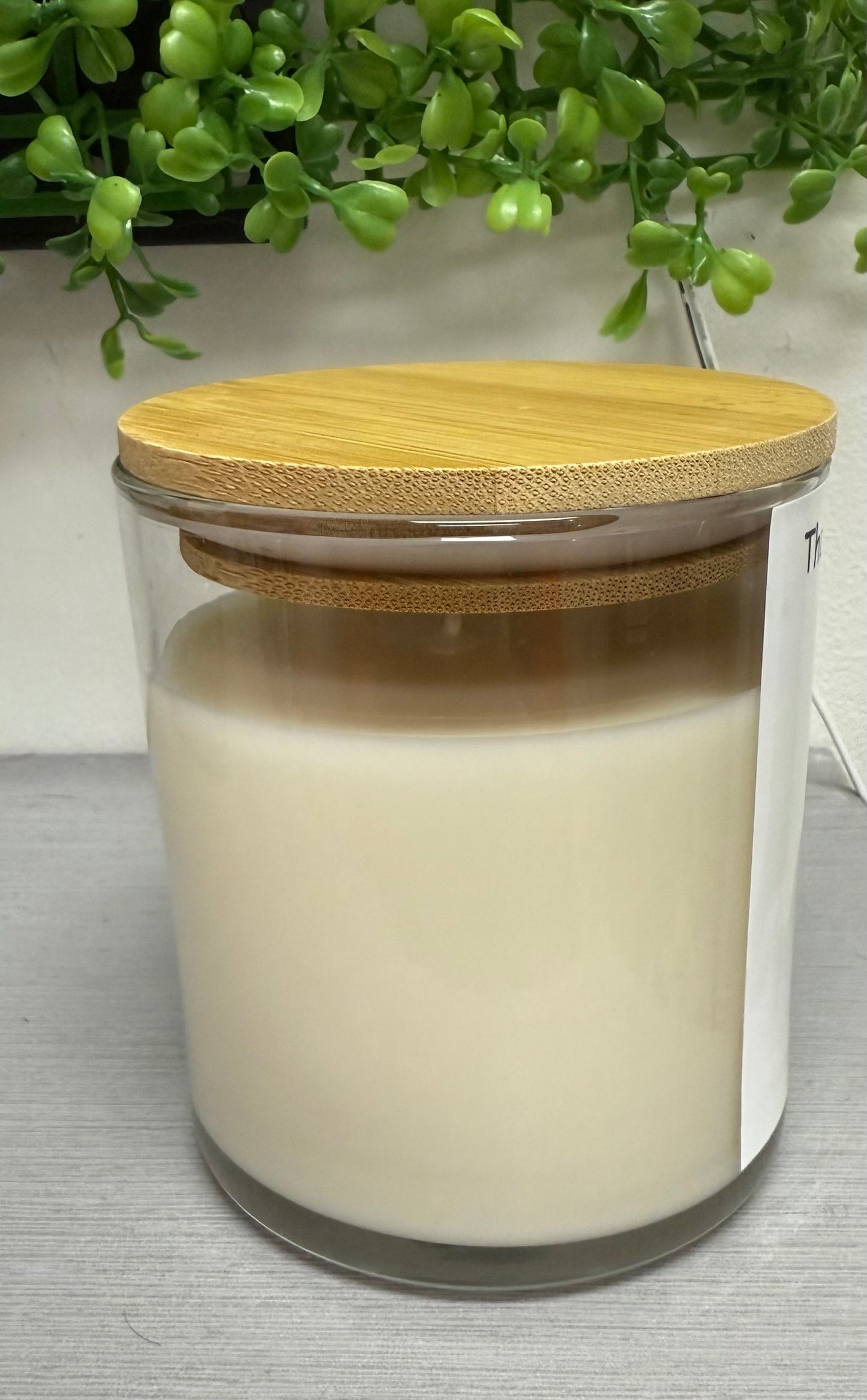 Coffee shop fall candle