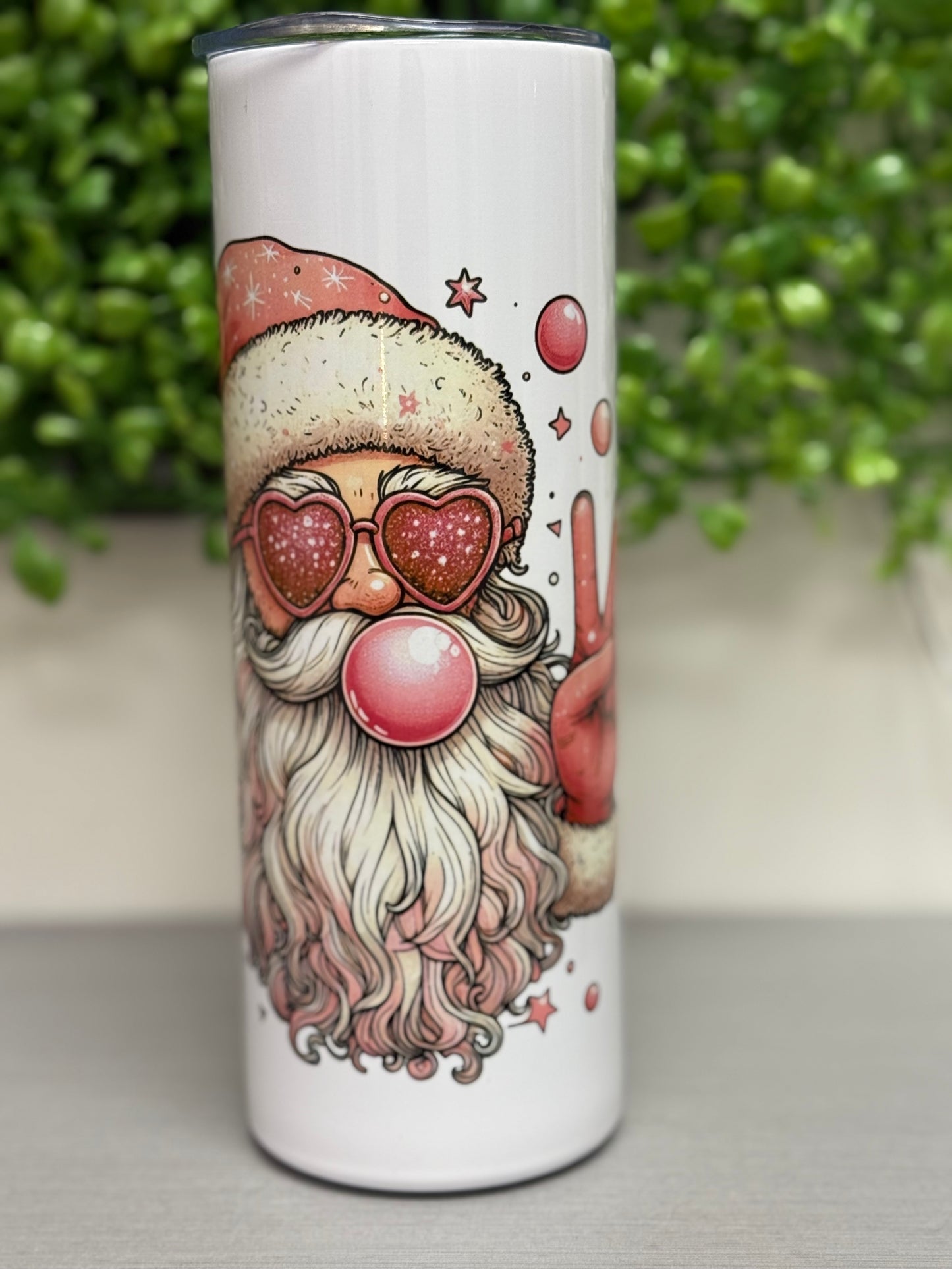Santa Claus Christmas tumbler 20 oz.