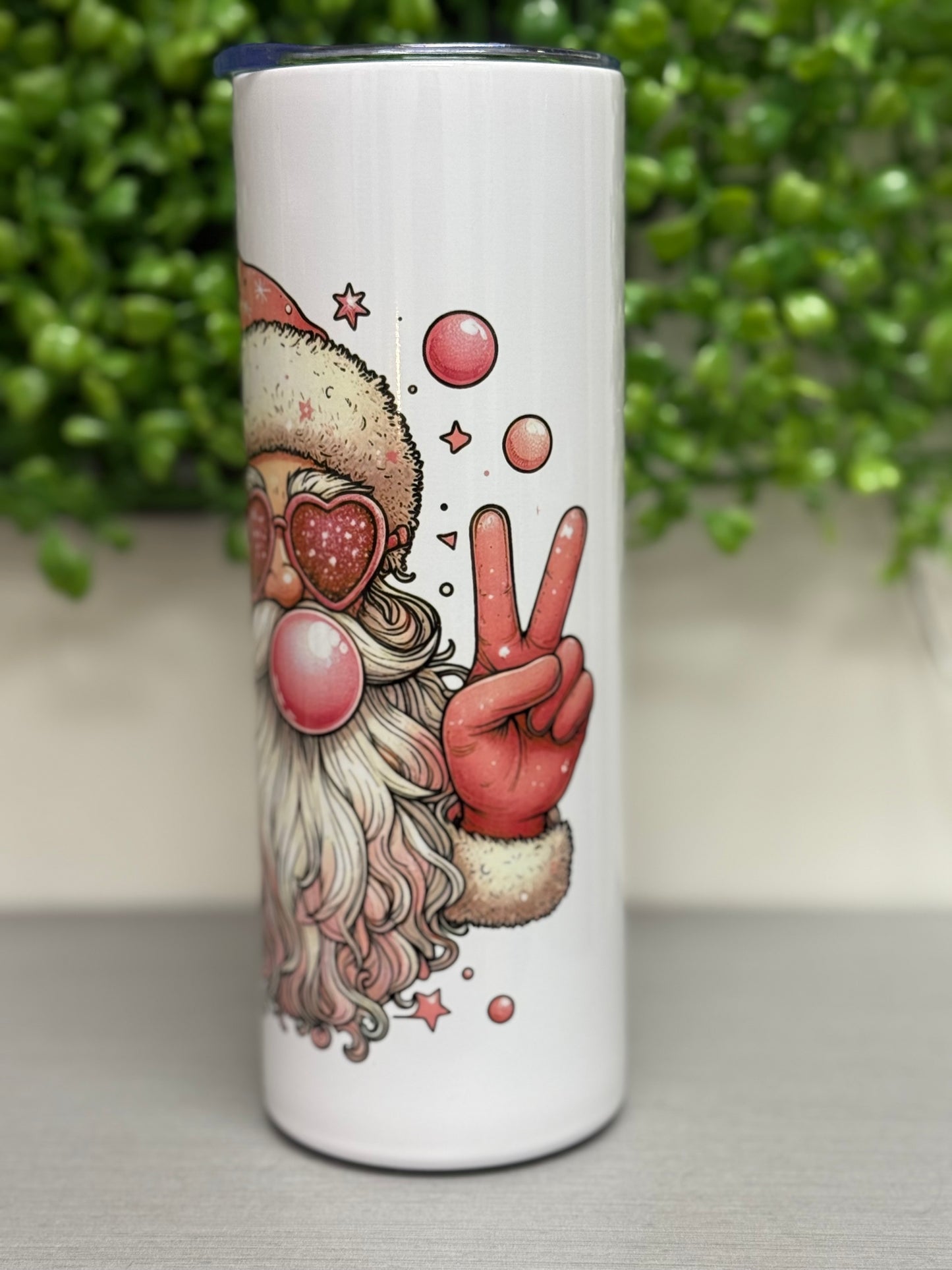 Santa Claus Christmas tumbler 20 oz.